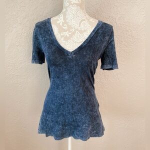 rag & bone/JEAN Washed V-Neck Tee – Women’s Size XS